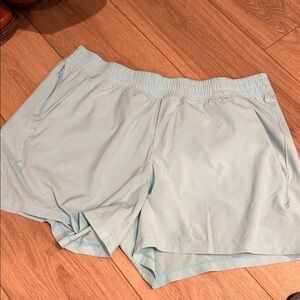 Lululemon Athletica Light Blue Men's Athletic Shorts